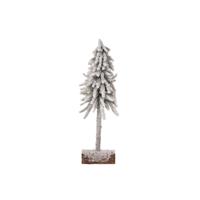 Decoris Kunstkerstboom sneeuw op stam ø15xh45cm - thumbnail
