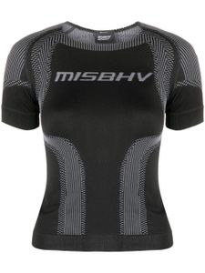 MISBHV débardeur stretch à logo imprimé - Noir