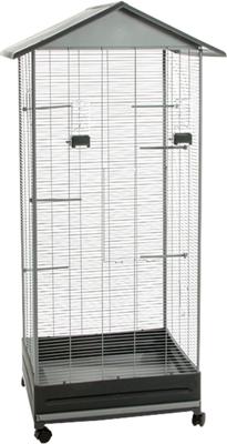 Voltrega voliere 430 grijs/grijs 167 cm - Gebr de boon