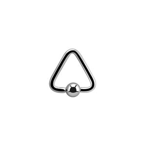 Triangle Ball Closure Ring Chirurgisch Staal 316L Piercingringen