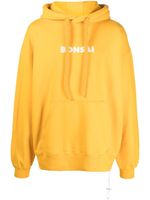 Bonsai hoodie en coton à logo imprimé - Orange