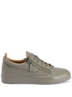 Giuseppe Zanotti baskets Frankie Match en cuir - Gris