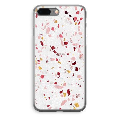 Terrazzo N°9: iPhone 8 Plus Transparant Hoesje