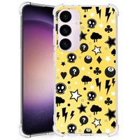 Extreme Case Samsung Galaxy S24 Plus Punk Geel - thumbnail