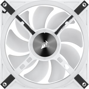 Corsair iCUE QL140 PC-ventilator Wit (b x d) 140 mm x 25 mm