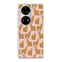 Alpacas: Huawei P50 Pro Transparant Hoesje
