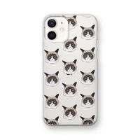 It's a Purrr Case: iPhone 12 mini Transparant Hoesje