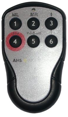 AHS PRÜFTECHNIK Ahs remote control 4-fach