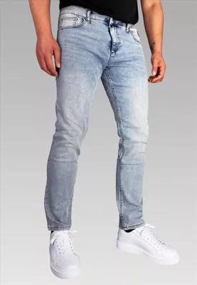 RustyNeal - Herenjeans - Denim - Raw - Blue
