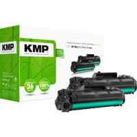 KMP Toner vervangt HP HP 78A (CE278A) Compatibel 2-pack Zwart 2100 bladzijden H-T152D 1230,0021