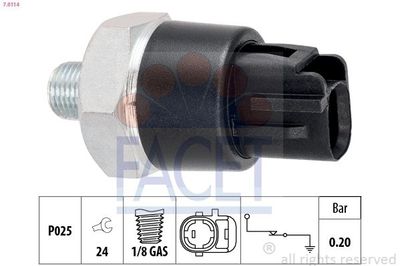 Oliedruksensor 70114