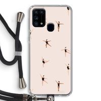 Dancing #1: Samsung Galaxy M31 Transparant Hoesje met koord