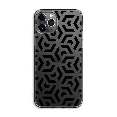 Crazy pattern: iPhone 11 Pro Max Transparant Hoesje