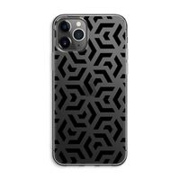 Crazy pattern: iPhone 11 Pro Max Transparant Hoesje