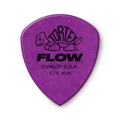 Dunlop Tortex Flow Plectrum 1.14mm - Per Stuk