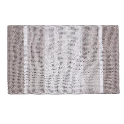Differnz Fading badmat 100% microfiber - geschikt voor vloerverwarming - 60 x 90 cm - taupe