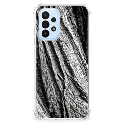 Stevig Telefoonhoesje Samsung Galaxy A23 Boomschors Grijs Stevig Telefoonhoesje Samsung Galaxy A23 Boomschors Grijs