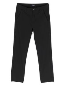 Il Gufo pantalon de costume à coupe slim - Noir