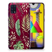 Samsung Galaxy M31 TPU Case Leaves