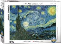 Starry Night - Vincent van Gogh Puzzel 1000 Stukjes