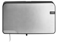 Toiletpapierdispenser quartzline q5 jumbo zilver