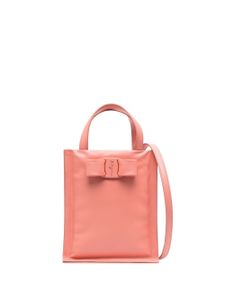 Ferragamo petit sac porté épaule Viva - Rose