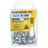 Sp.pl.schr.torx 3,0x16mm vz 60st - Deltafix Sp.pl.schr.torx 3,0x16mm vz 60st - Deltafix