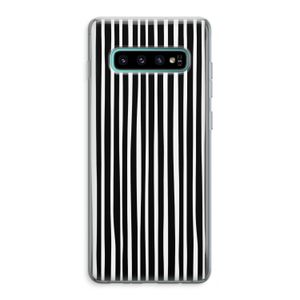 Stripes: Samsung Galaxy S10 Plus Transparant Hoesje