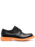 Camper chaussures lacées à semelle contrastante - Noir