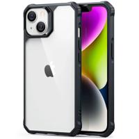 iPhone 14 Plus Air Armor Clear Case - Clear Black