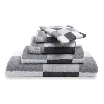 Vandyck Vandyck Boston Silver Grey Gastendoekje 40x60