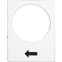 Harmony Etiket zwart zwarte pijl omhoog | 10 stuk stuks