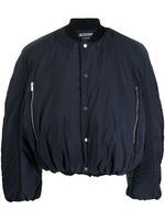 Jacquemus veste bomber matelassée Croissant - Bleu - thumbnail