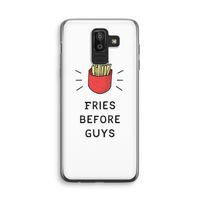 Fries before guys: Samsung Galaxy J8 (2018) Transparant Hoesje