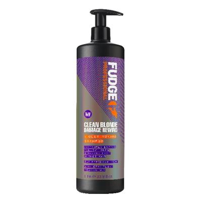Fudge Care Clean Blonde Violet-Toning Shampoo 1000ml