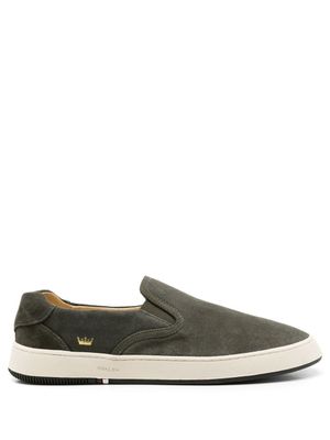 Osklen baskets à contrefort à logo - Vert