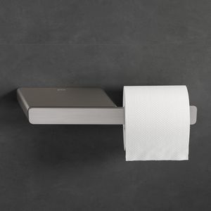 Toiletrolhouder Zonder Klep Met Planchet Geesa Shift Geborsteld RVS Geesa