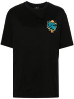 ETRO t-shirt en coton à logo brodé - Noir - thumbnail