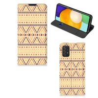 Samsung Galaxy A03s | Hoesje met Magneet | Aztec Yellow
