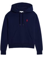 AMI Paris hoodie Ami de Cœur en coton - Bleu