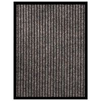VidaXL Deurmat 40x60 cm gestreept beige