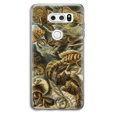 Haeckel Lacertilia: LG V30 Transparant Hoesje