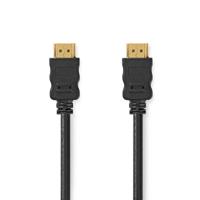 Nedis High Speed ??HDMI™-Kabel met Ethernet | HDMI™ Connector | HDMI™ Connector | 4K@60Hz | ARC | 18 Gbps | 1.50 m | Rond | PVC | Zwart | Doos - - thumbnail