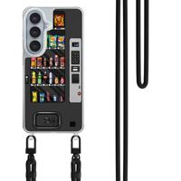 Samsung Galaxy S26 hoesje met zwart koord - Snoepautomaat