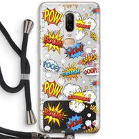Pow Smack: OnePlus 6 Transparant Hoesje met koord