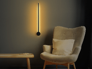 Wandlamp WARDY zwart