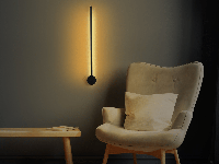 Wandlamp WARDY zwart