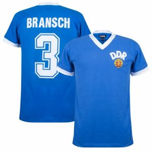 DDR Retro Voetbalshirt WK 1974 + Bransch 3