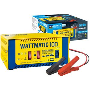 Gys WattMatic 100 Accu lader | Professioneel | 230V | 6-12 V | 140W - 5192024823