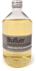 BUTLER - Onderhoudsartikelen - Olie voor houten snijplanken 0,50L